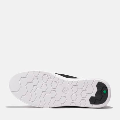 Timberland Mens Allston Low Lace-Up Sneaker Black Nubuck