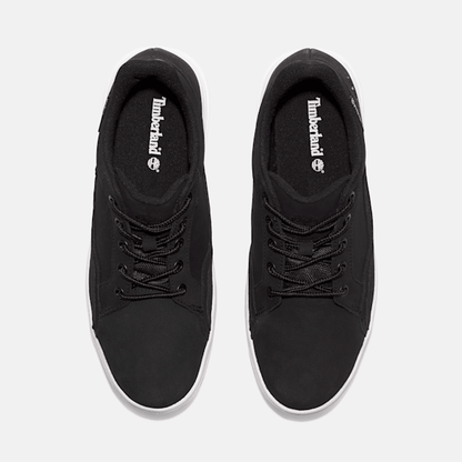 Timberland Mens Allston Low Lace-Up Sneaker Black Nubuck