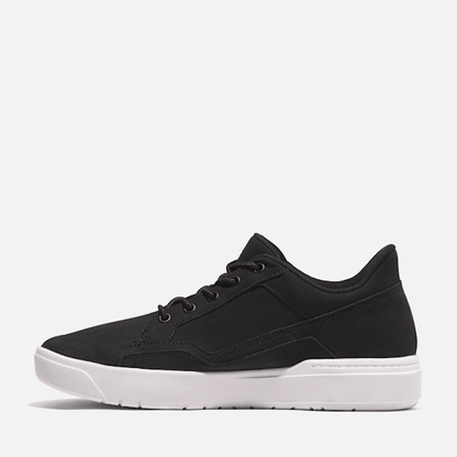 Timberland Mens Allston Low Lace-Up Sneaker Black Nubuck