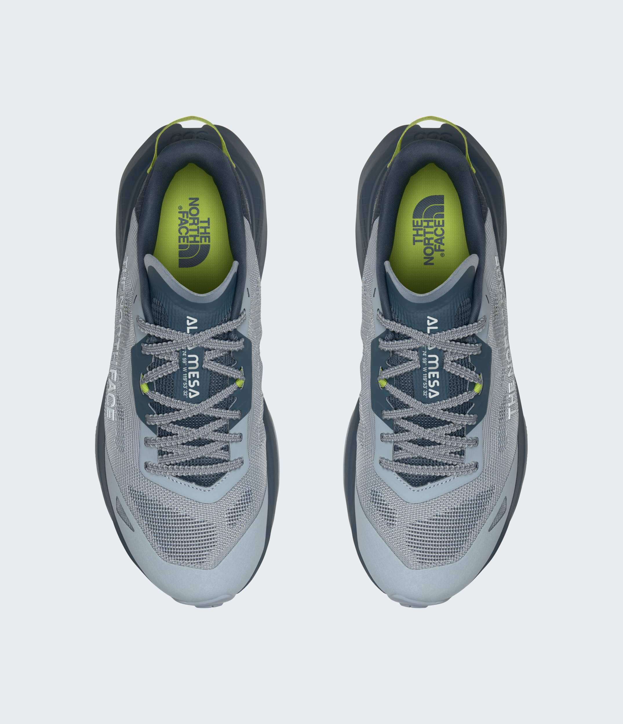 The North Face Mens Altamesa 300 V2 Shoes Frost Grey-Granite Grey Frost Grey-Granite Grey