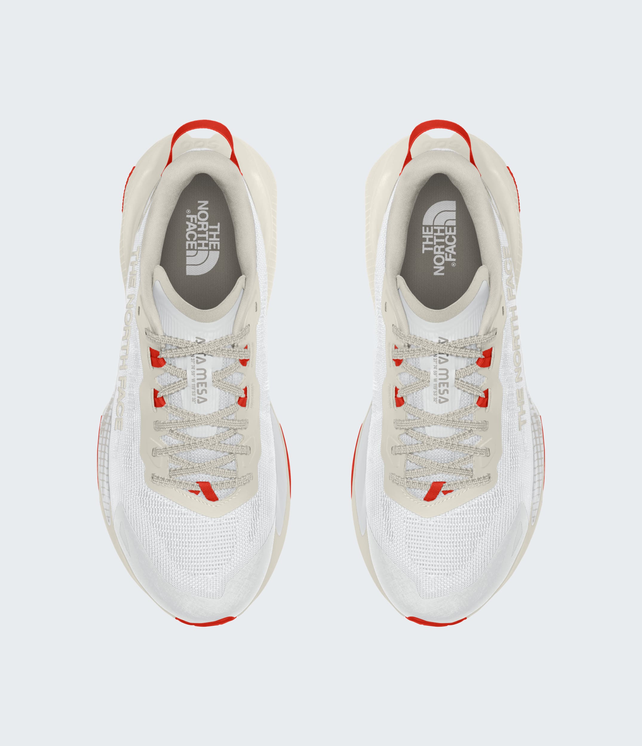 The North Face Mens Altamesa 500 V2 Shoes Tnf White Tnf White
