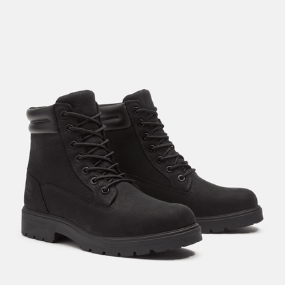 Timberland Auburn Falls 6-Inch Waterproof Boot Black Nubuck Men'S