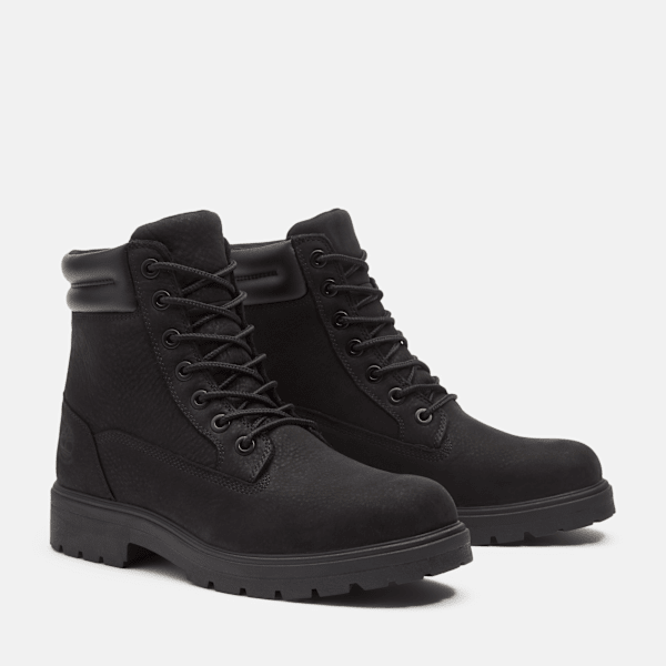 Timberland Auburn Falls 6-Inch Waterproof Boot Black Nubuck Men'S