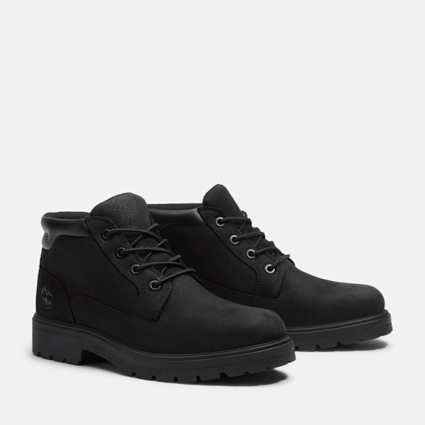 Timberland Auburn Falls Waterproof Chukka Boot Black Nubuck Men'S