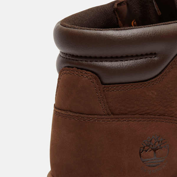 Timberland Auburn Falls Waterproof Chukka Boot Dark Brown Nubuck Men'S
