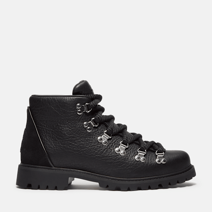 Timberland Authentic Hike Mid Hiking Boot Black Full-Grain Men'S