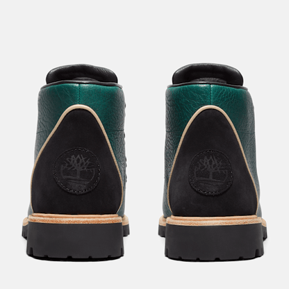 Timberland Authentic Hike Mid Hiking Boot Dark Green Full-Grain Men'S