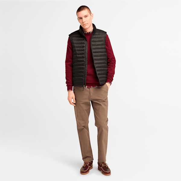 Timberland Axis Peak Durable Water-Repellent Vest Black Men'S