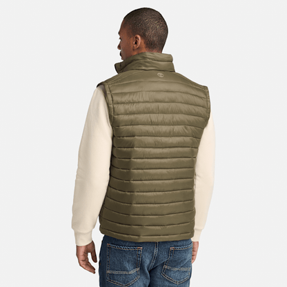 Timberland Axis Peak Durable Water-Repellent Vest Leaf Green Men'S