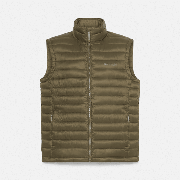 Timberland Axis Peak Durable Water-Repellent Vest Leaf Green Men'S