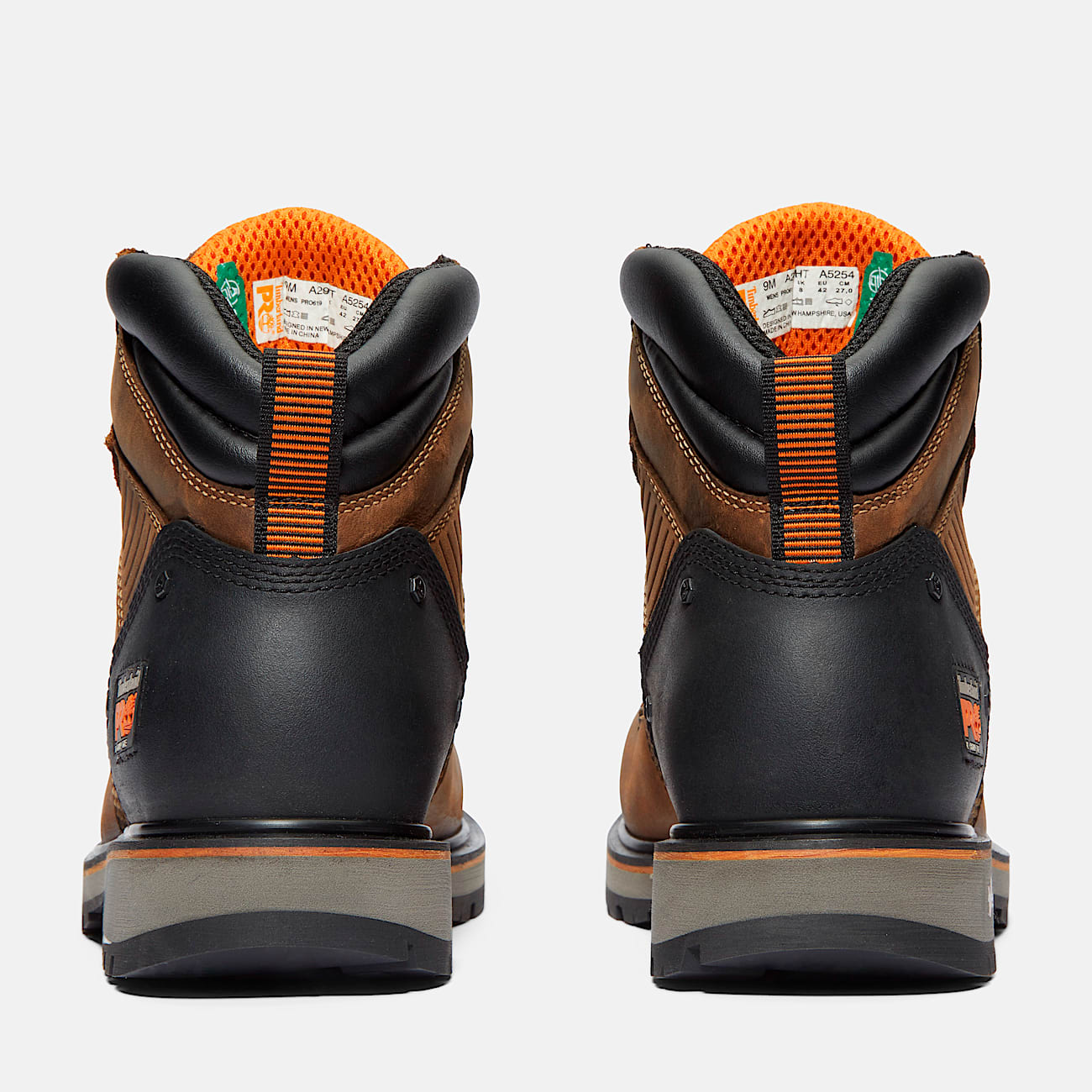 Timberland Men'S Ballast 6" Composite Toe Work Boot Mocha Brown