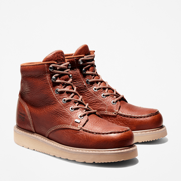 Timberland Barstow 6" Work Boot Brown Men'S