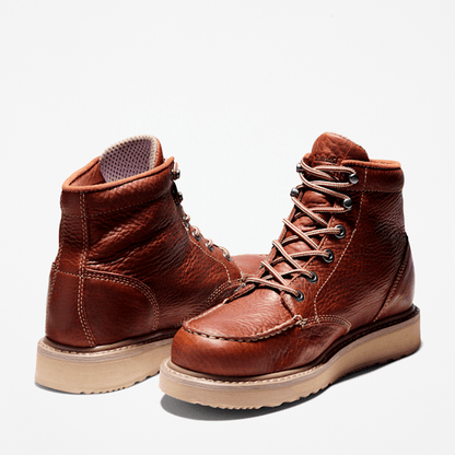 Timberland Barstow 6" Work Boot Brown Men'S
