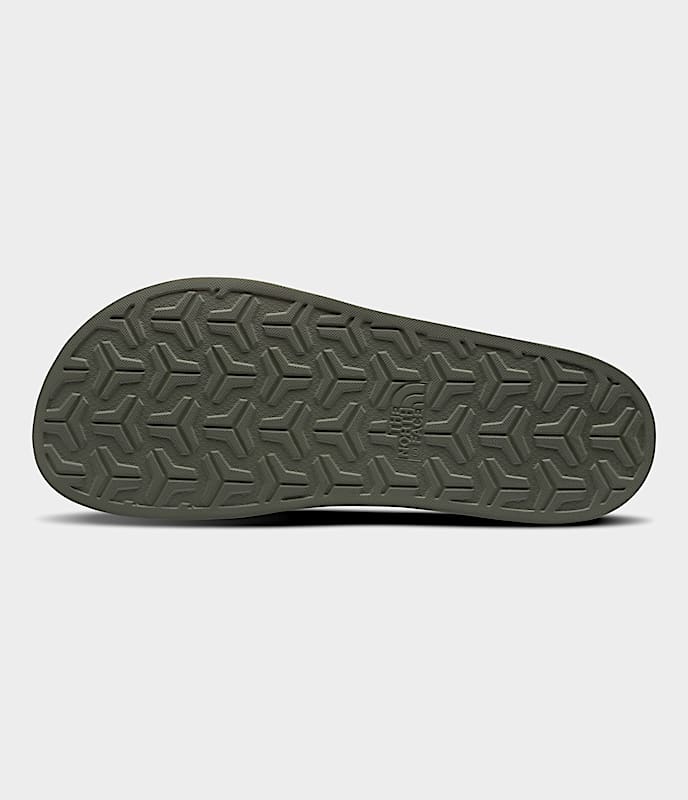The North Face Mens Base Camp Slides Iii Military Olive Stippled Camo Print