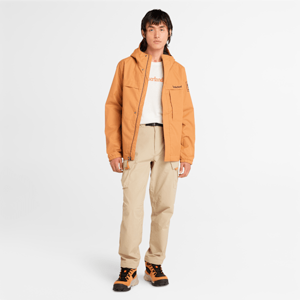 Timberland Benton Waterproof Shell Jacket Wheat Men'S