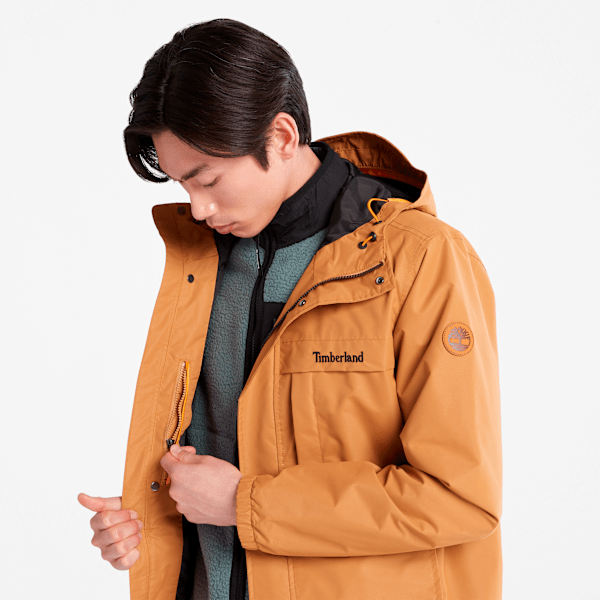 Timberland Benton Waterproof Shell Jacket Wheat Men'S