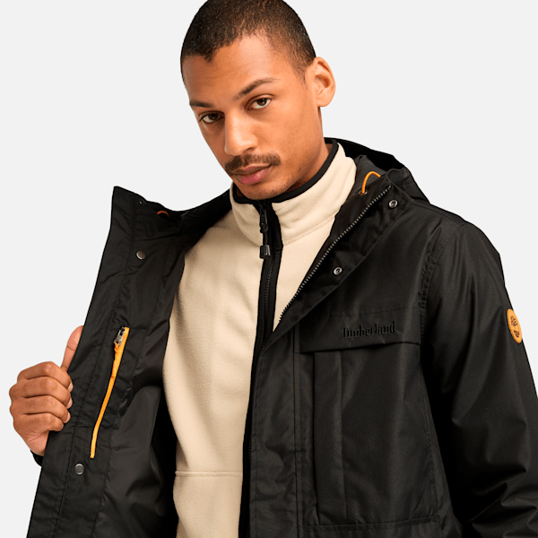 Timberland Benton Waterproof Shell Jacket Black Men'S
