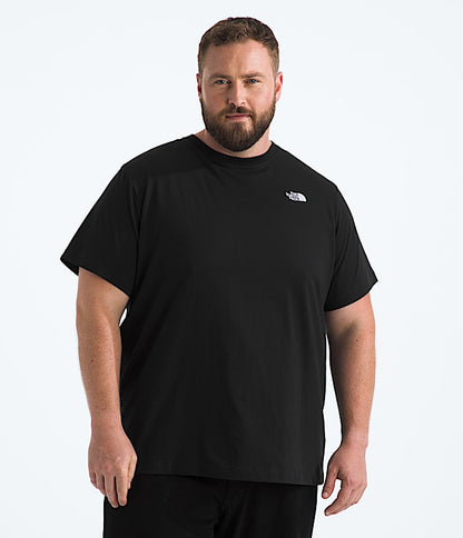 The North Face Men Big Evolution Simple Dome Short-Sleeve Tee TNF Black TNF Mid Grey Heather Sumac