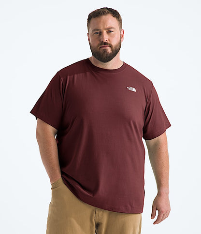 The North Face Men Big Evolution Simple Dome Short-Sleeve Tee TNF Black TNF Mid Grey Heather Sumac