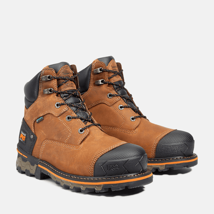 Timberland Boondock 6" Waterproof Work Boot Brown Men'S