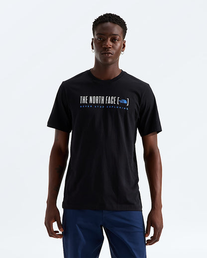 The North Face Men’s Bracket Logo Regular Short-Sleeve Tee
