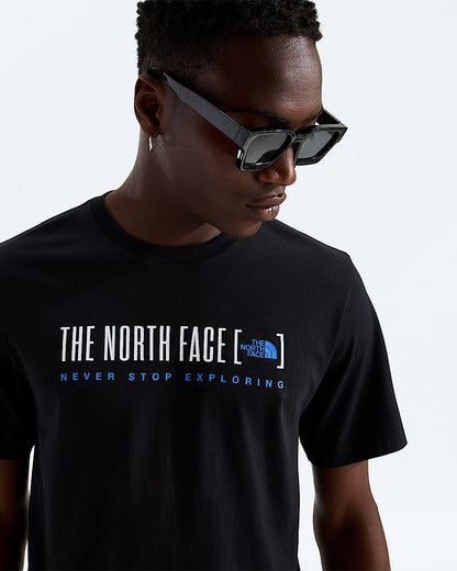The North Face Men’s Bracket Logo Regular Short-Sleeve Tee
