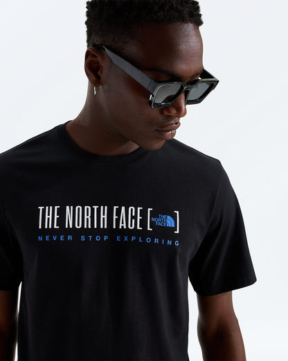 The North Face Men’s Bracket Logo Regular Short-Sleeve Tee