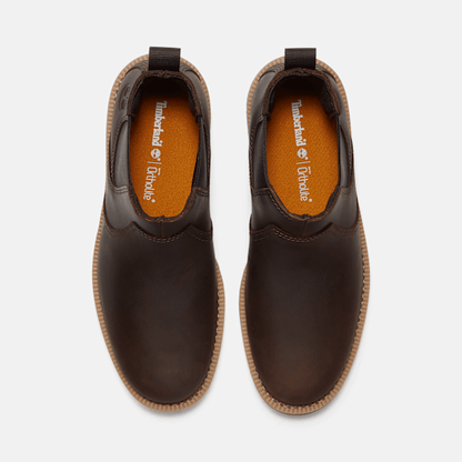 Timberland Britton Falls Chelsea Boot Dark Brown Full-Grain Men'S