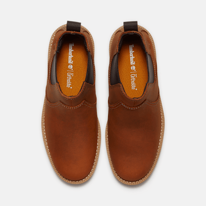 Timberland Britton Falls Chelsea Boot Medium Brown Full-Grain Men'S