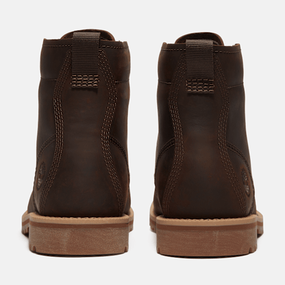 Timberland Britton Falls Mid Waterproof Boot Dark Brown Full-Grain Men'S