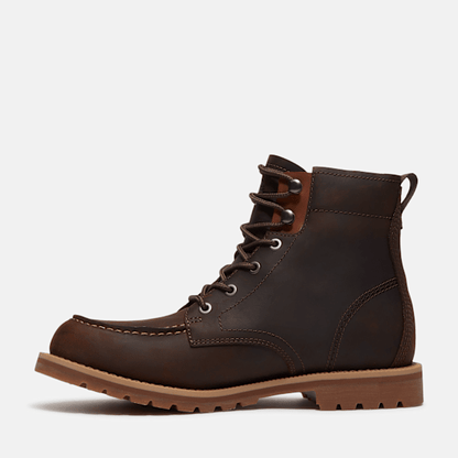 Timberland Britton Falls Mid Waterproof Boot Dark Brown Full-Grain Men'S
