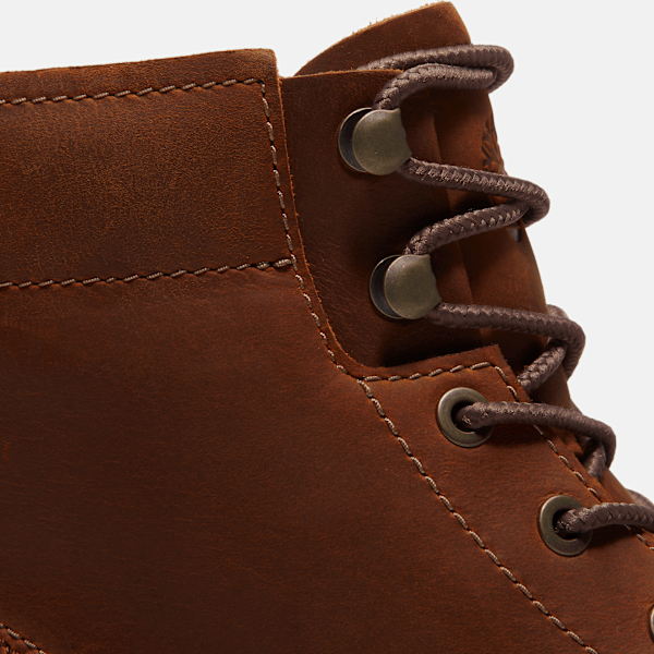 Timberland Britton Falls Mid Waterproof Boot Medium Brown Full-Grain Men'S