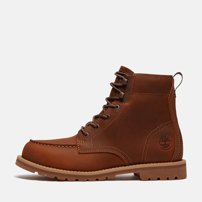 Timberland Britton Falls Mid Waterproof Boot Medium Brown Full-Grain Men'S