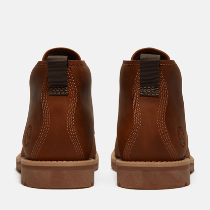 Timberland Britton Falls Waterproof Chukka Boot Medium Brown Full-Grain Men'S