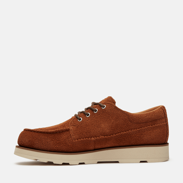 Timberland Britton Mills Shoe Rust Suede Men'S
