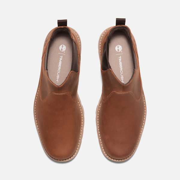 Timberland Britton Road Chelsea Boot Rust Full-Grain Men'S
