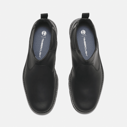 Timberland Britton Road Chelsea Boot Black Full-Grain Men'S