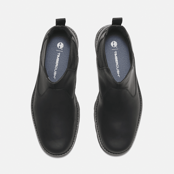 Timberland Britton Road Chelsea Boot Black Full-Grain Men'S