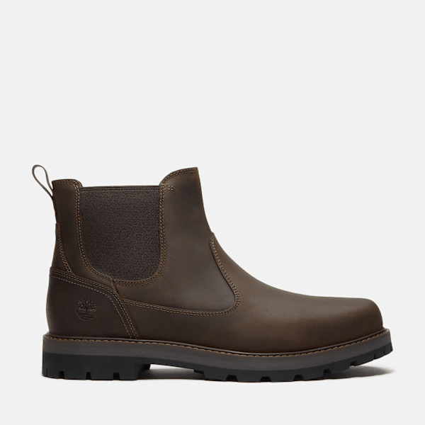 Timberland Britton Road Chelsea Boot Olive Full-Grain Men'S