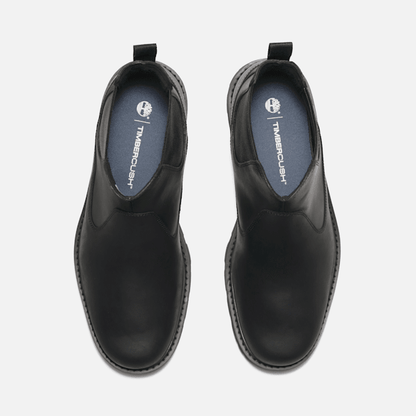 Timberland Britton Road Chelsea Boot Black Full-Grain Men'S