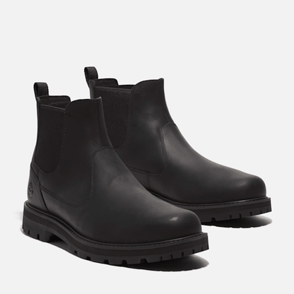 Timberland Britton Road Chelsea Boot Black Full-Grain Men'S