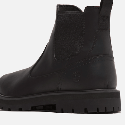 Timberland Britton Road Chelsea Boot Black Full-Grain Men'S