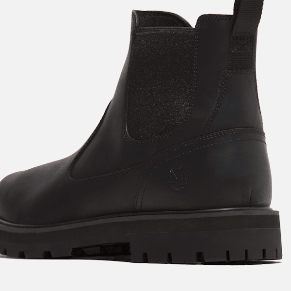 Timberland Britton Road Chelsea Boot Black Full-Grain Men'S