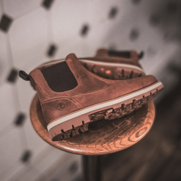 Timberland Britton Road Chelsea Boot Rust Full-Grain Men'S