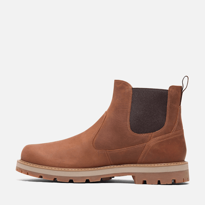 Timberland Britton Road Chelsea Boot Rust Full-Grain Men'S