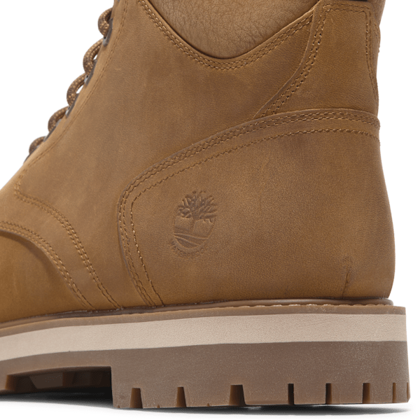 Timberland Britton Road Mid Lace-Up Waterproof Boot Wheat Full-Grain Men'S