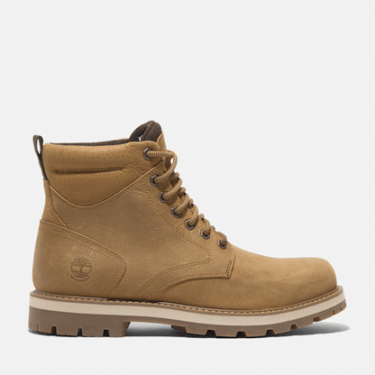 Timberland Britton Road Mid Lace-Up Waterproof Boot Wheat Full-Grain Men'S