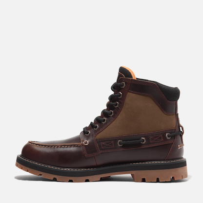 Timberland Britton Road Moc-Toe Boot Root Beer Full-Grain Men'S
