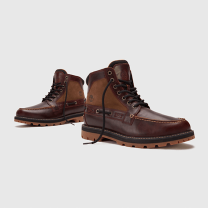 Timberland Britton Road Moc-Toe Boot Root Beer Full-Grain Men'S