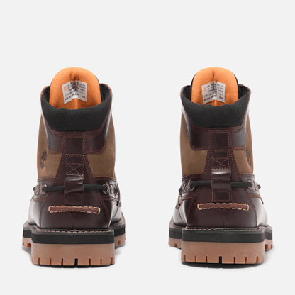 Timberland Britton Road Moc-Toe Boot Root Beer Full-Grain Men'S
